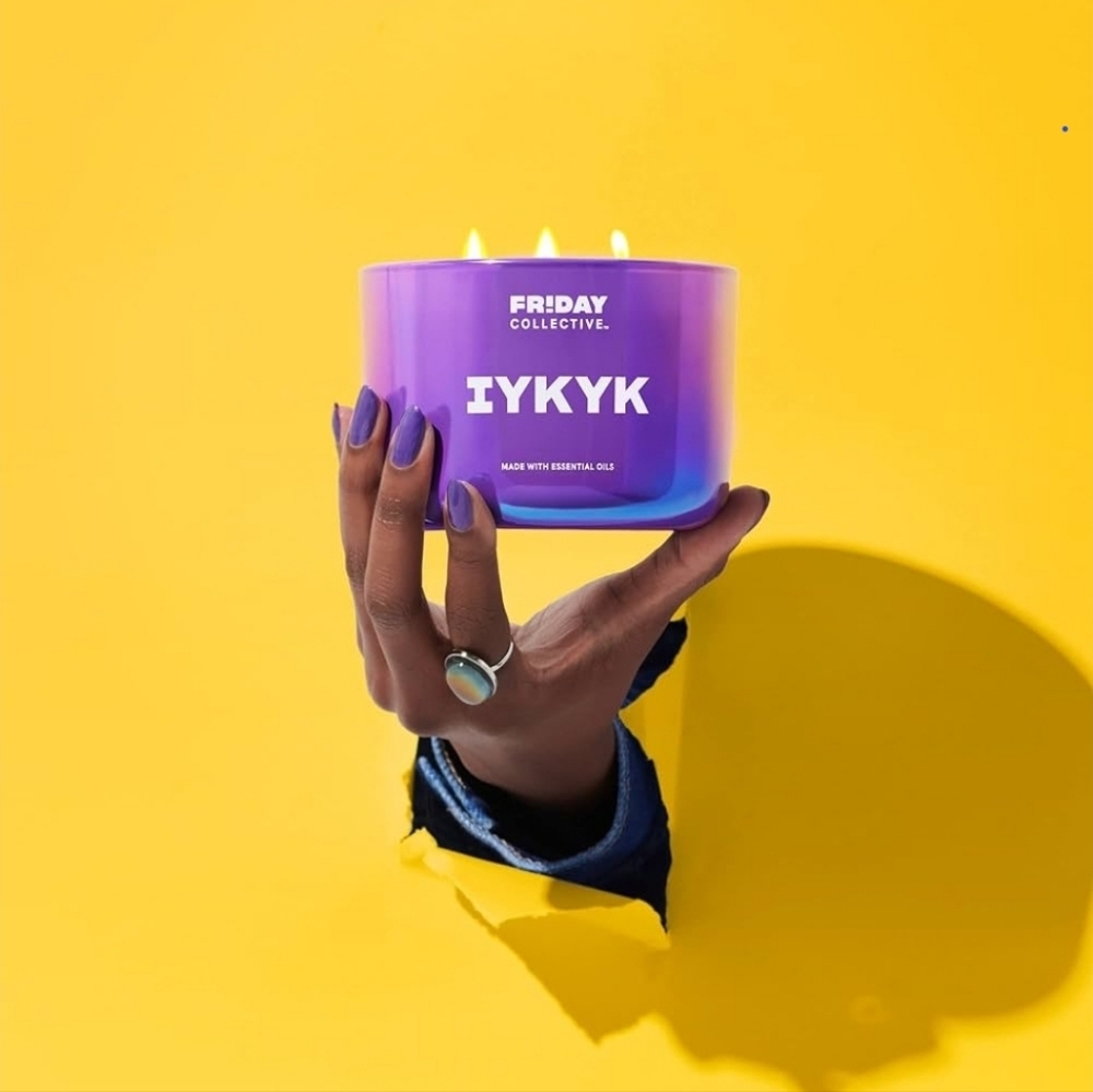 Yankee Friday Collective IYKYK 3 Wick Candle 13.5 oz NEW